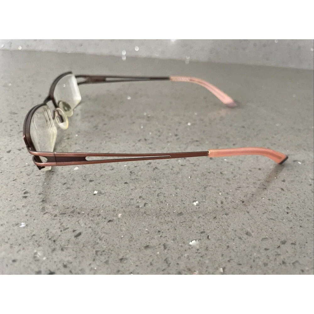 Eschenbach HUMPHREY'S H 582020 60-130 Eyeglasses Half rim bronze brown rectangle